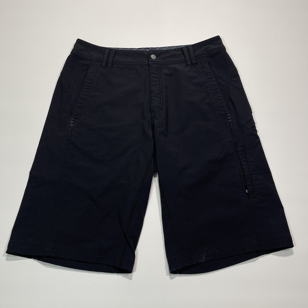 Lululemon Wet Dry Warm Shorts Mens 32x13 Black Athletic Cargo Outdoors Hiking‎